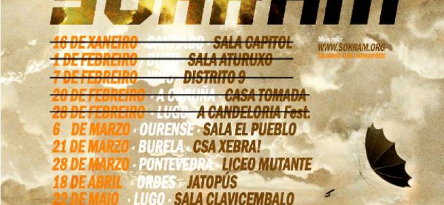 Concierto: Sokram en Lugo 2015